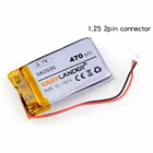 Литий-полимерный аккумулятор 582535 SP5 470 мАч для MP3, MP4, DVR, VR, косметический инструмент, телеприставка Mio MiVue parkcity, Jado, d169s