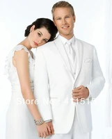 free shippingcustom made cheap white wedding groom wear tuxedosmen for dress best man for suits