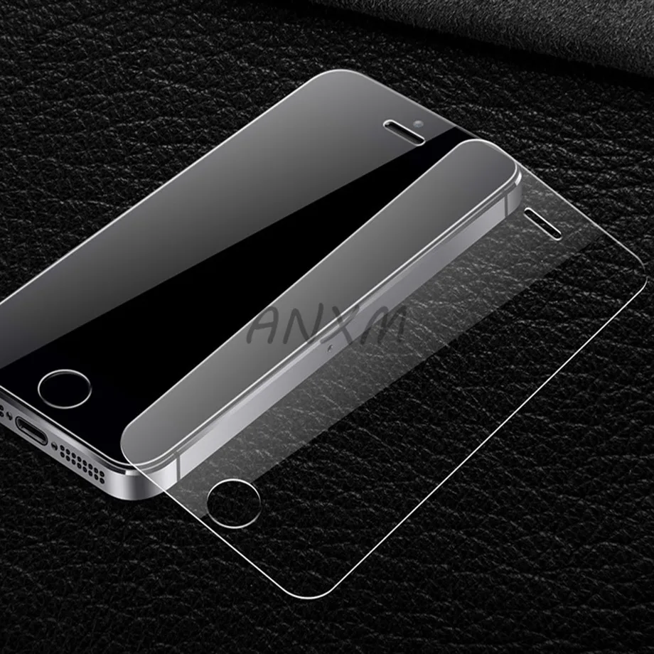 2 шт./лот закаленное стекло для Apple iPhone 5S 5 SE 5C защита экрана 9H анти Blu-Ray стекло для iPhone 5 Se защитная пленка, стекло