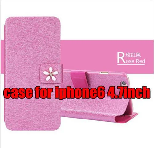 Новое Прибытие Ультра Тонкий Шелк Кожа Откидная Крышка Для iPhone 4 4S 5 5S 6 S Plus Телефон
