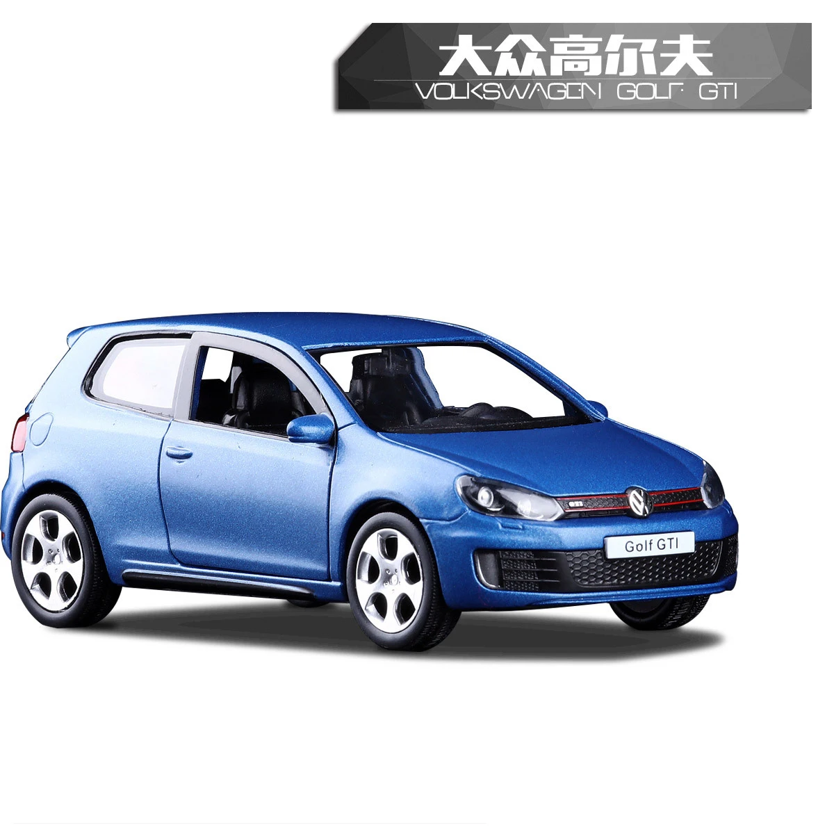 Модель автомобиля из сплава с высокой симуляцией RMZ city 1/36 VW Golf GTI MK6 литый
