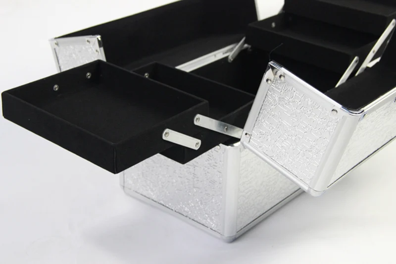 

Big Size Professional Make Up Storage Box Women Cosmetic Bag For Travel Portable Makeup Organizer Case Jewelry Box organizador