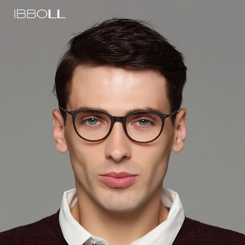 Ibboll 2018 Модные оптические очки в оправе мужские роскошные брендовые пластиковые