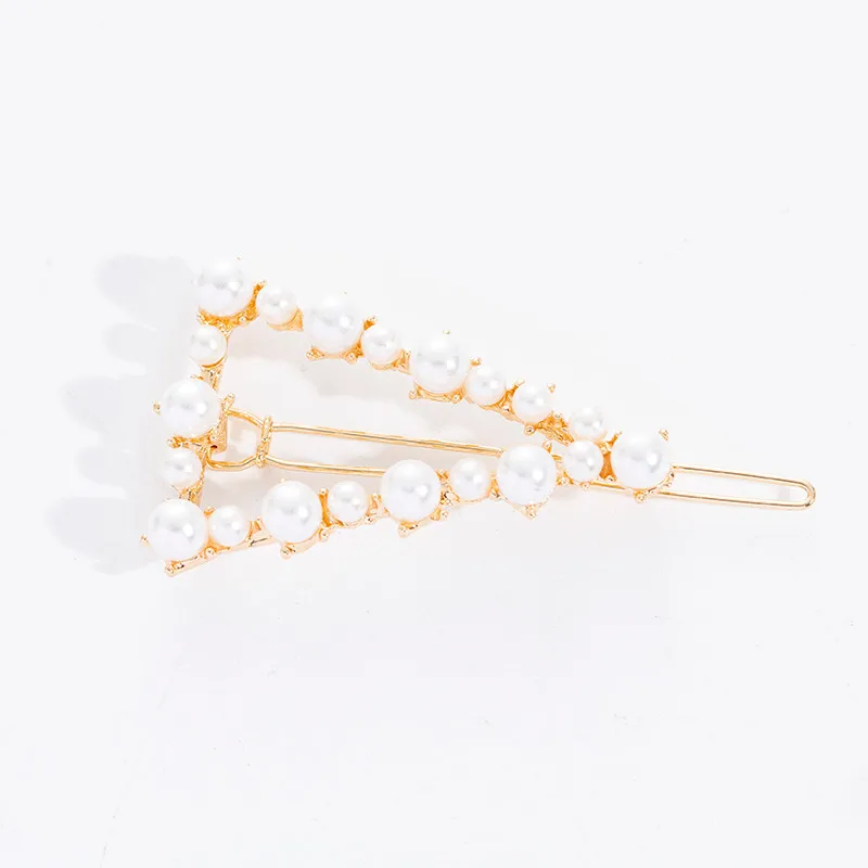 Новые модные женские аксессуары для волос заколки с искусственным жемчугом