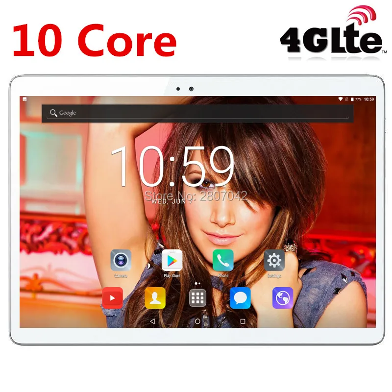 T100 оригинальный 10 &quot4 г LTE планшет телефонный звонок 1920*1200 ips Core Android 7 0 Tablet PC для