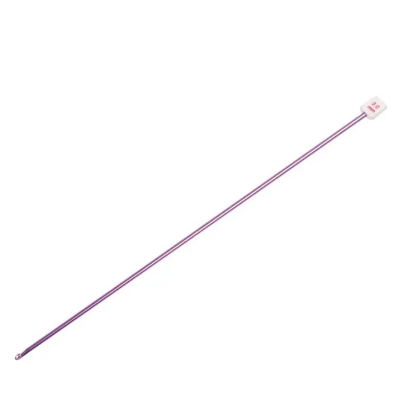 1PC 3mm 2 мм-8 мм алюминиевый сплав крючком Крючки связанный вручную свитер шарф швейные иглы инструменты для плетения - Цвет: 1PC 3mm