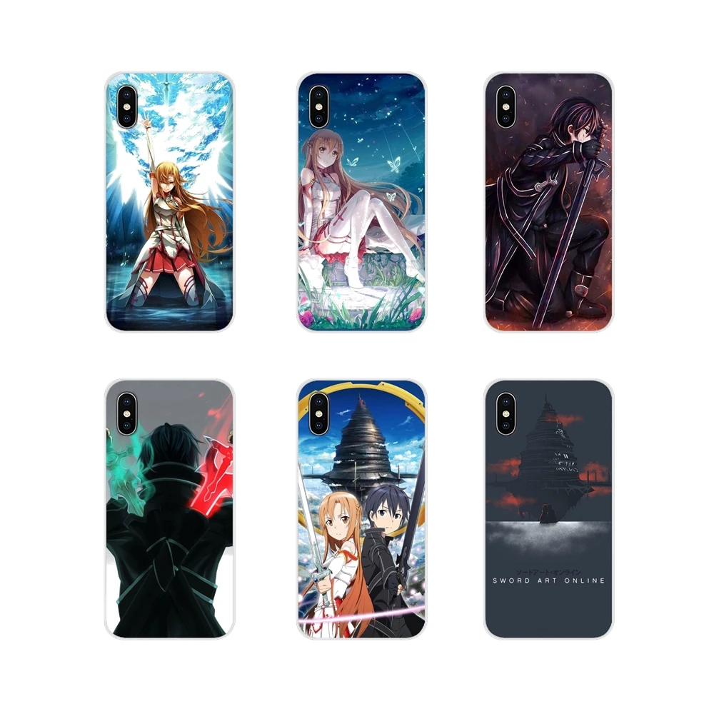 Прозрачные мягкие чехлы для Samsung Galaxy A3 A5 A7 A9 A8 Star A6 Plus 2018 2015 2016 2017 японский аниме меч