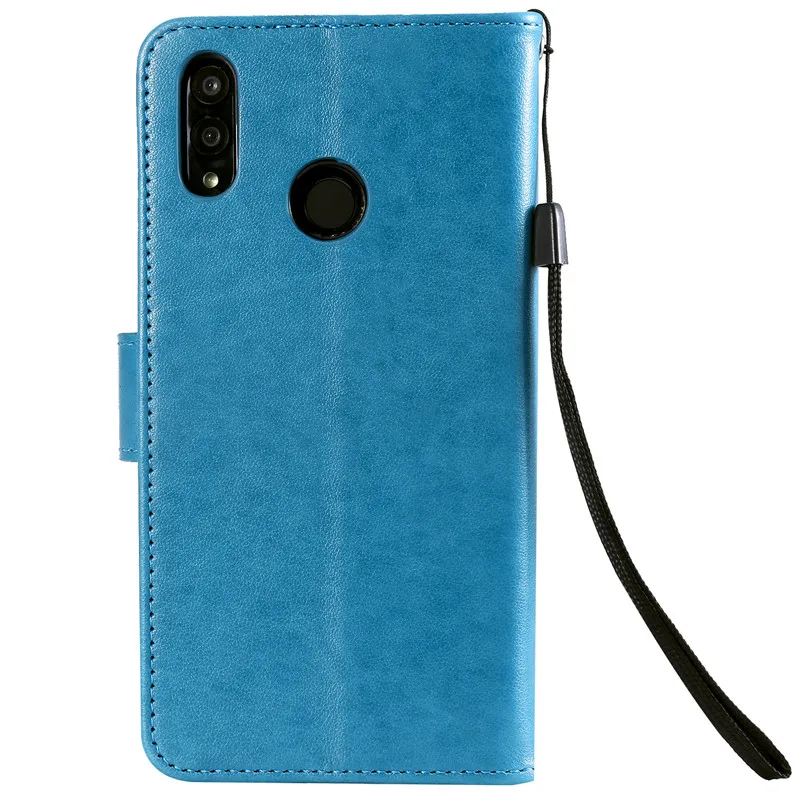 P Smart кожаный чехол для Huawei Honor 10 Lite 2019 8A 8X 9 чехол-кошелек с объемной совой