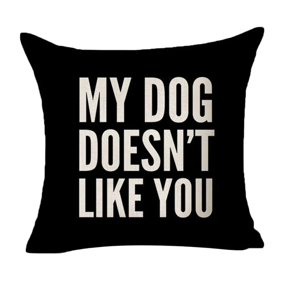 Черно белые скандинавские стильные чехлы на подушки с оленем льняная наволочка