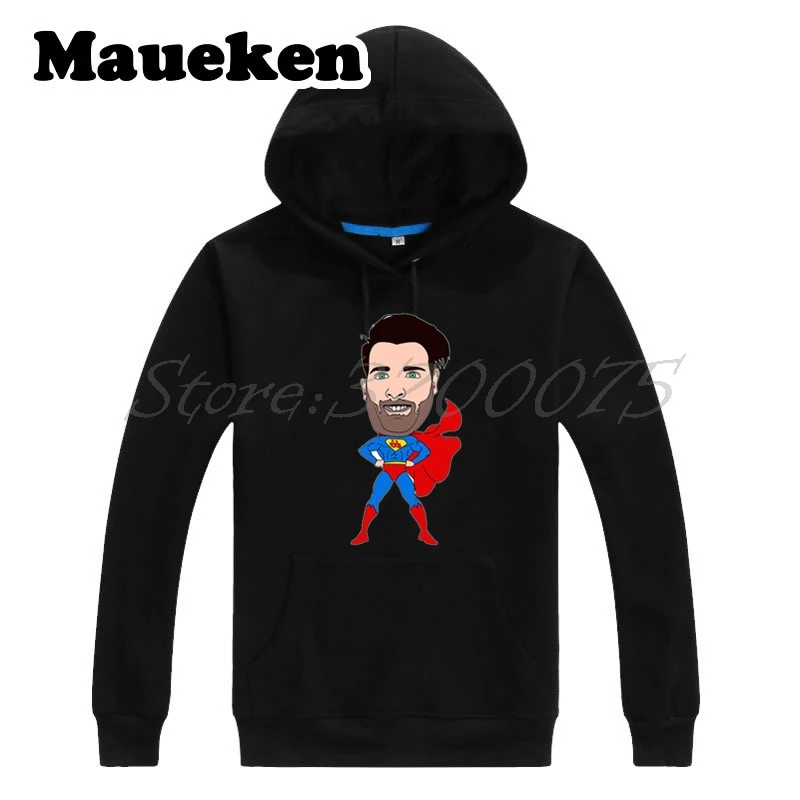 Men Hoodies superman 1 Gianluigi Buffon Italy Legend Captain Sweatshirts Hooded Thick for fans gift Winter W17112816 | Мужская одежда