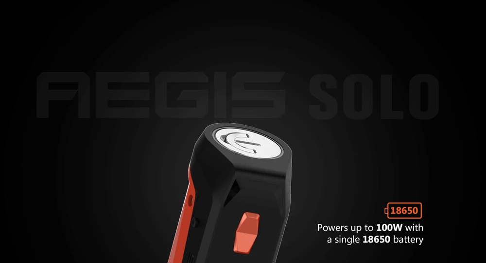 GeekVape Aegis Solo mod водонепроницаемый электронная сигарета подходит Cerberus Subohm Танк Tengu RDA от одного 18650 VS aegis мини-мод