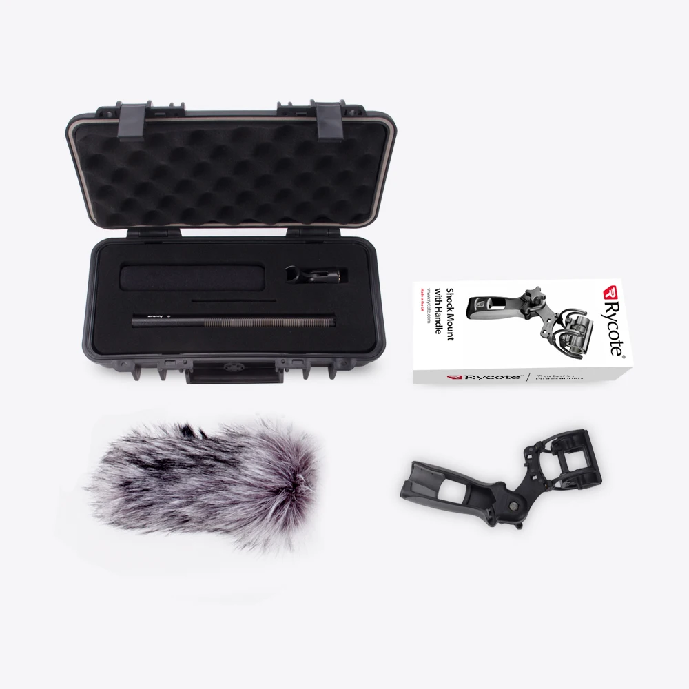 Aputure комплект deity супер кардиоидный конденсатор дробовик видео микрофон ветровое