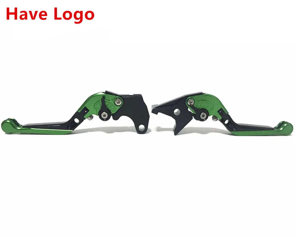 (ER 5) логотип для kawasaki ER 5 2004 2005 CNC аксессуары мотоциклов Регулируемые рычаги