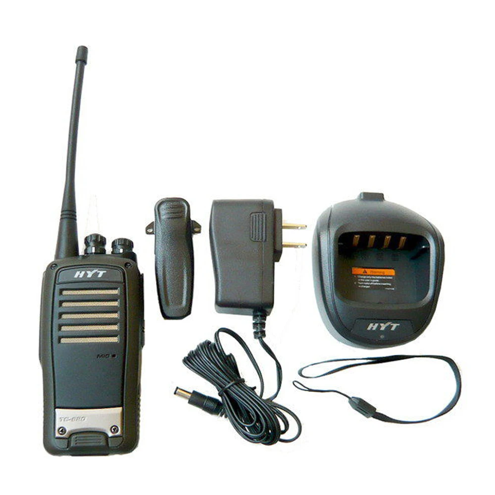 Оригинальная двухсторонняя рация HYT TC 620 Hytera TC620 UHF VHF с аккумулятором 16Ch 5W BL1204 и