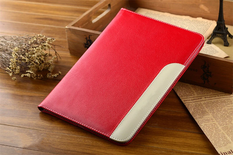Dir-Maos для iPad Pro 12,9 ''чехол версия кожаный смарт-чехол ультра тонкий кожаный Стенд ручной держатель мягкий ручной ремень
