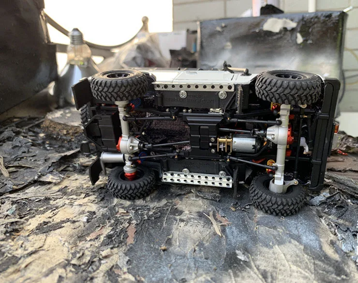 Ручная работа, хорошее качество изготовления, 1:24 RC Гусеничный модифицированный грузовик автомобиль для land range rover Orlando Hunt