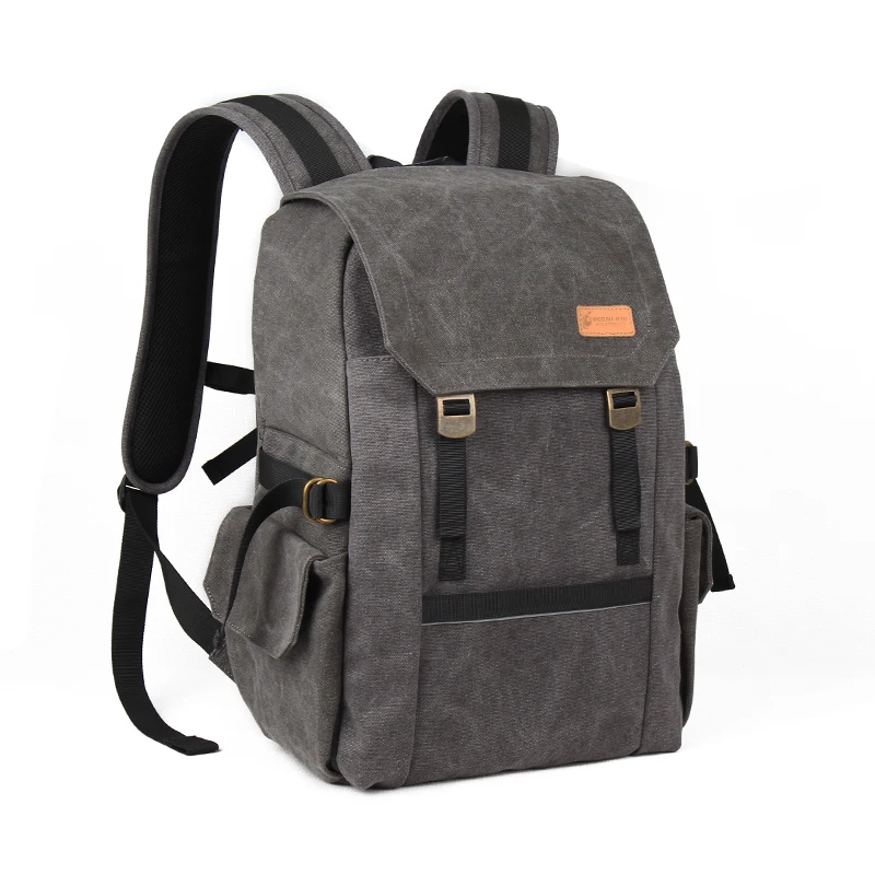 Винтаж Холст DSLR SLR Камера рюкзак термосумку Водонепроницаемый daypack|daypack|daypack backpack |