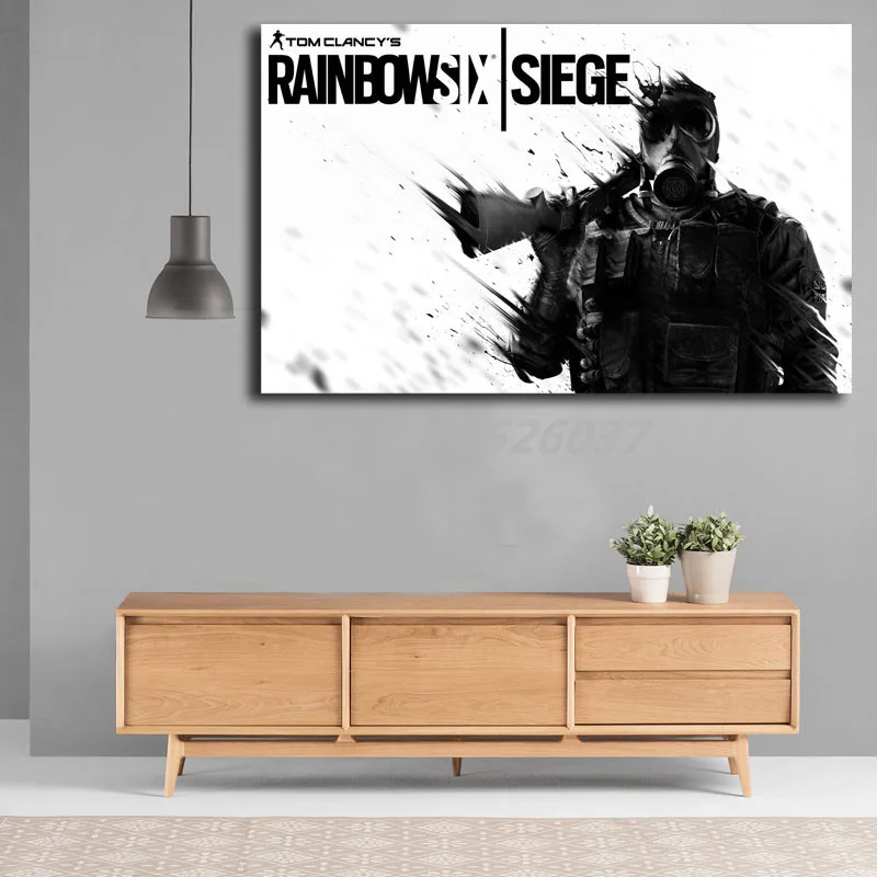 Tom Clancy's Rainbow Six Siege Smoke Ace HD обои художественный холст постер Картина Настенная