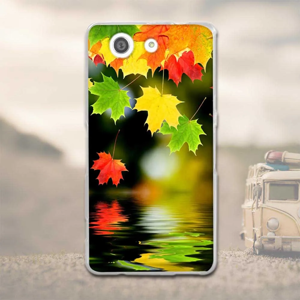 Мягкий чехол из ТПУ для Sony Xperia Z3 Compact Mini D5803 D5833, чехол для Sony Xperia Z3 Mini, силиконовый защитный чехол - Цвет: 24