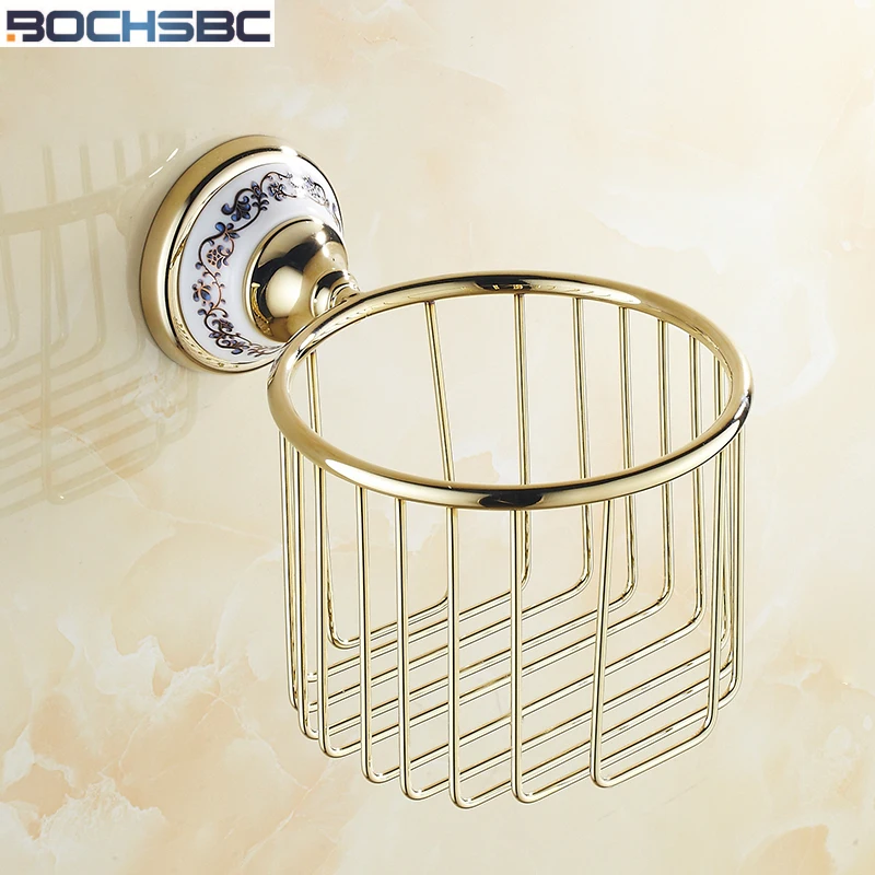 BOCHSBC держатель рулона для кухни с сине белым керамическим основанием Европейский