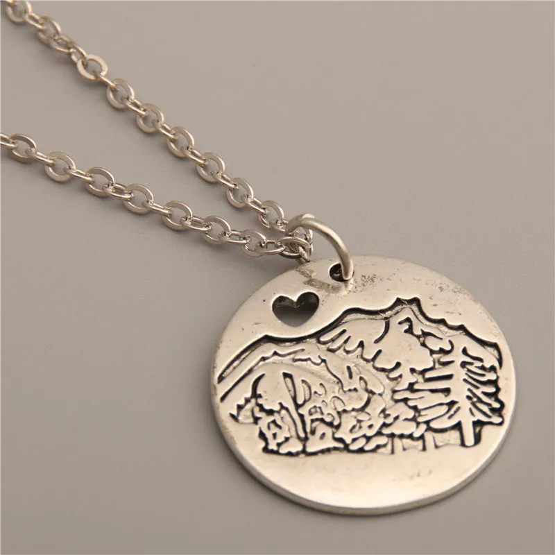 1 шт. Подвески на дерево под горным ожерельем для кемпинга украшения отдыха