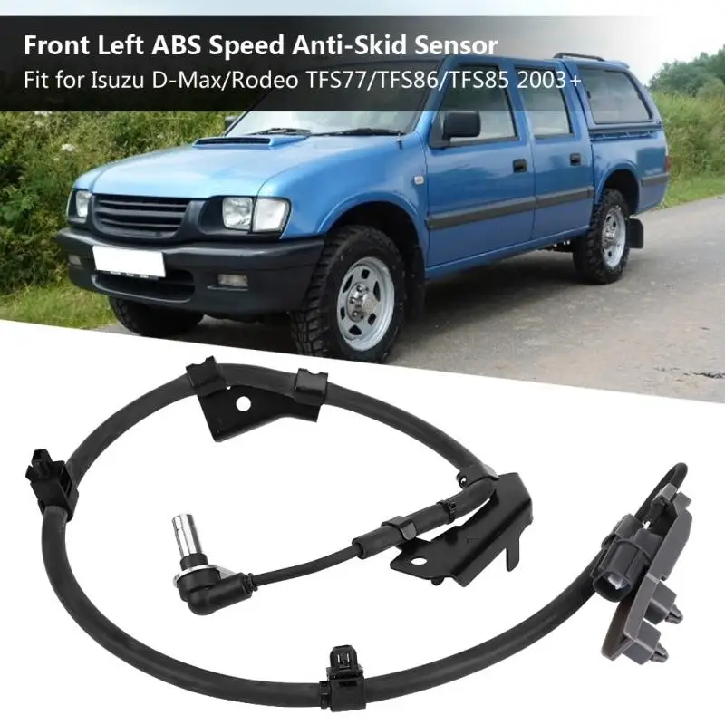 897387990 передний левый ABS Противоскользящий датчик скорости для Isuzu D Max/Rodeo TFS77/TFS86/TFS85