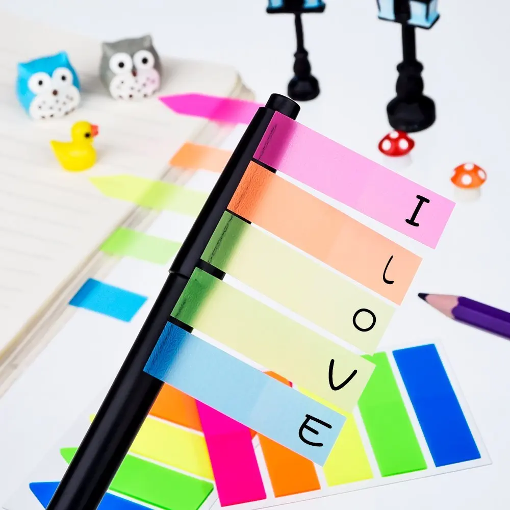 Page Marker. Sticky Notes or Page Markers. Как выглядит Sticker Pad a4. Index Tabs in book.