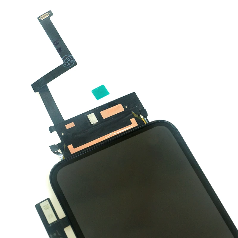 1 шт. для Iphone XR ЖК дисплей OEM с дигитайзером замена сборка 45 ° Угол края черный