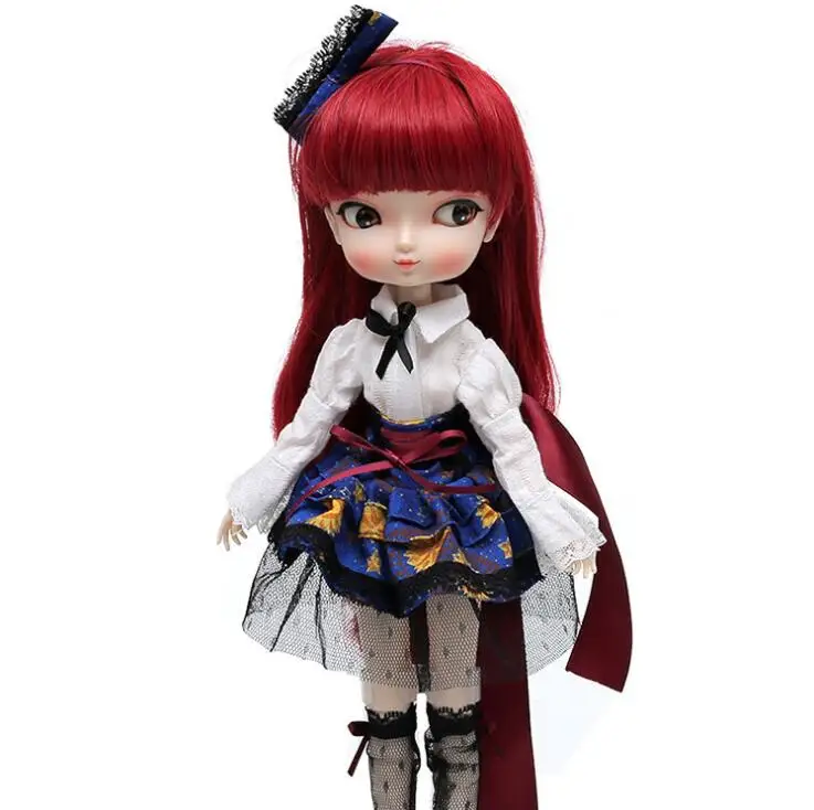 Горячие игрушки 35 см 1/6 BJD BBgirl куклы Rebirth высокого качества суставы Сделай Сам для