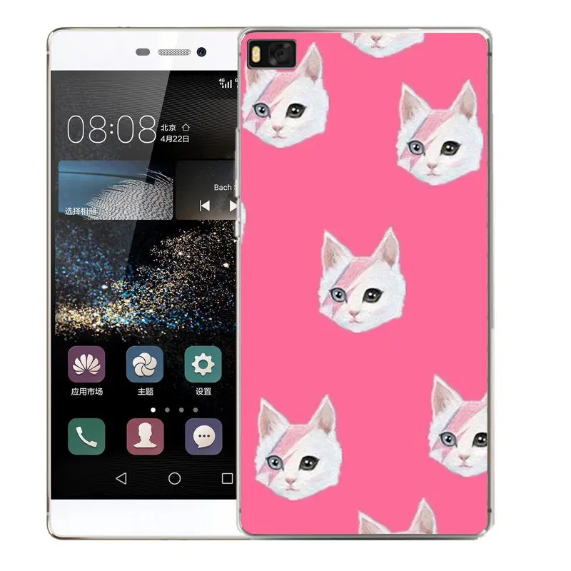 Qmswei ТПУ чехол для телефона huawei P10plus honor7 8 9 Y3 5A 5C 6A 6 S 3c P8 P9lite 4C с цветочным розовым