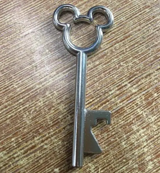 

Бесплатная доставка, 10 шт./Новый дизайн, креативный свадебные сувениры, подарки для вечеринок Серебряный мышь, скелет, ключ, открывалка для п...