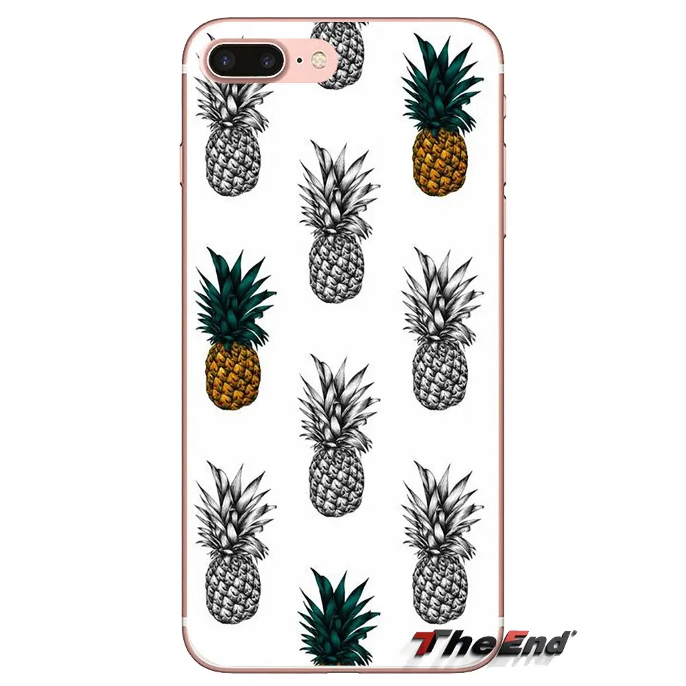 For Huawei Nova 2 3 2i 3i Y6 Y7 Y9 Prime Pro GR3 GR5 2017 2018 2019 Y5II Y6II TPU Transparent Shell Case Cartoon Pineapple Fruit |