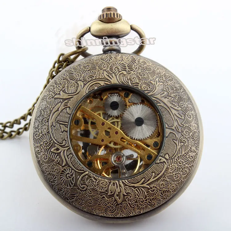 Бесплатная Доставка Античная Бронза Полые ожерелье мужские женские