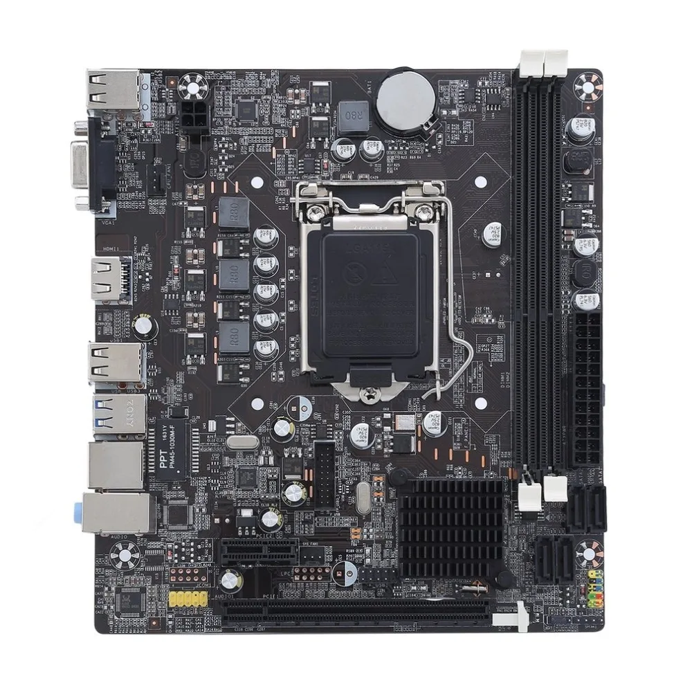 Материнская плата B75 для настольного компьютера материнская DDR3 LGA 1155 Intel прочная