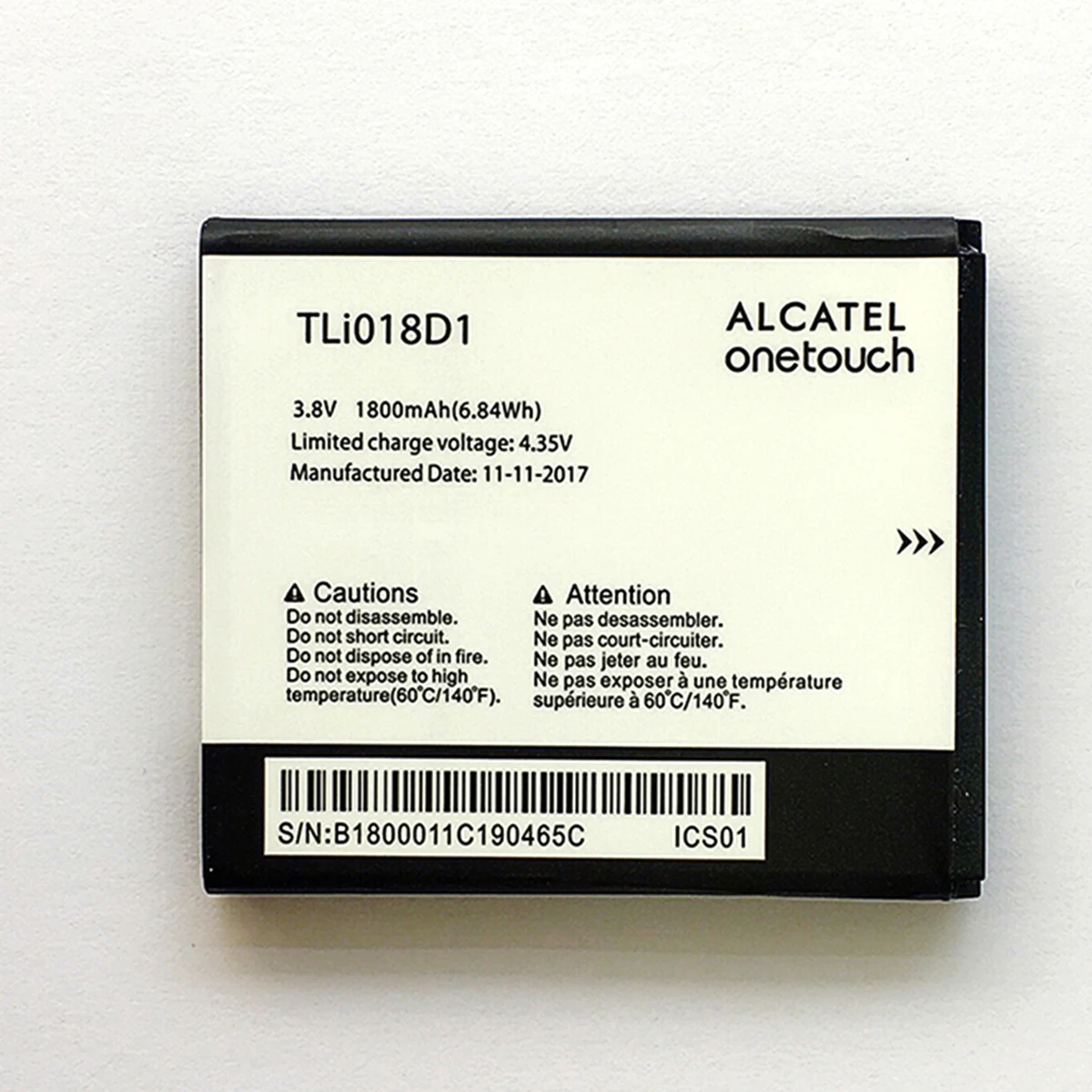TLi018D1 батарея для Alcatel One Touch Pop D5 Dual 5038x OT5038X 3 5015D OT 5016 5051A 1800mAh батареи в наличии|battery for