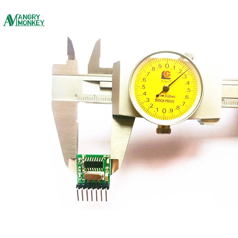 433 МГц Беспроводной приемник и передатчик обучающий код 1527 модуль декодирования 4