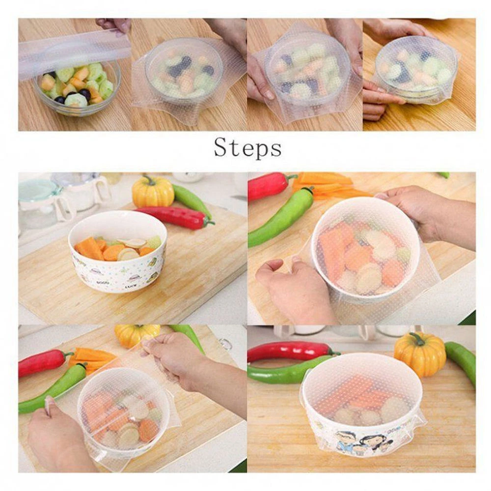 Многофункциональная пищевая обертка для сохранения свежести кухонные