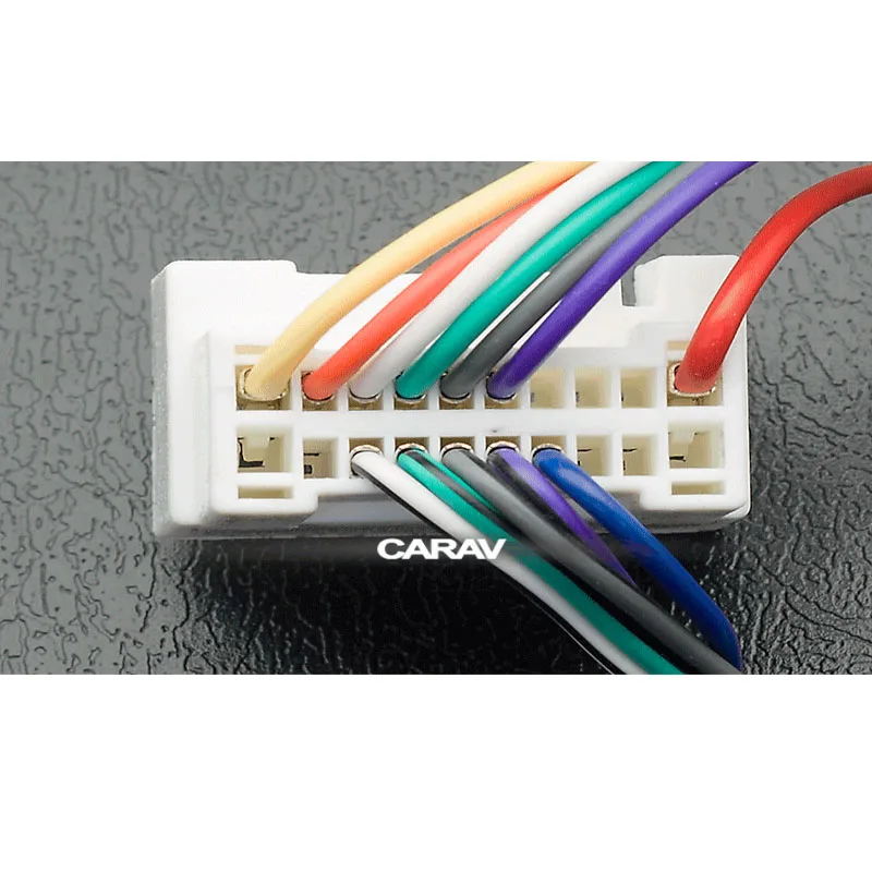 CARAV 12 030 ISO радио для MITSUBISHI только новых 20 контактных разъемов проводки F образный