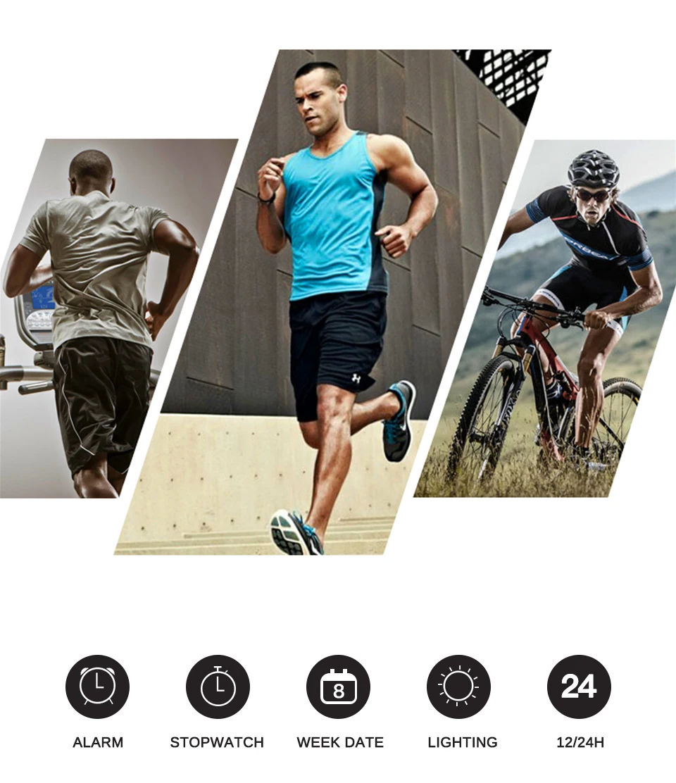 GOODWEEK Men Sport Watch Camouflage S Shock Military Watches Waterproof Multi-functional Dual Display Watches Relogio Masculino