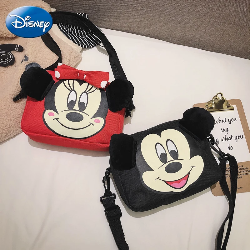 Новые рюкзаки disney с Микки Маусом сумка для девочек детские школьные сумки Минни