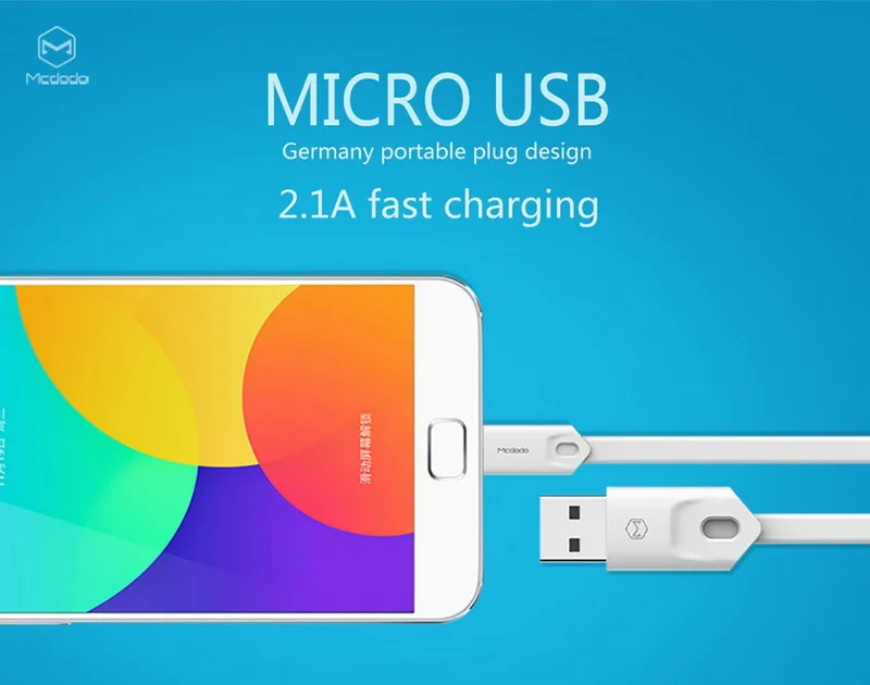 MCDODO Micro USB кабель для быстрой зарядки данных кабель для Android samsung Xiaomi мобильного телефона зарядное устройство USB зарядка кабель Microusb