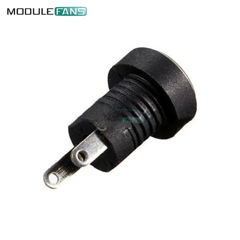 5 шт. DC 022B 3A 12v Питание разъем Женский Панель крепление Разъем мм 2 1 переходник типы