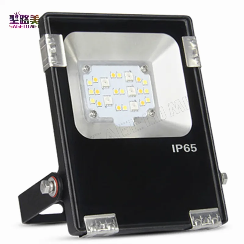 Светодиодный прожектор 10 Вт RGB + CCT с регулировкой яркости и цветопередачи 2 4G