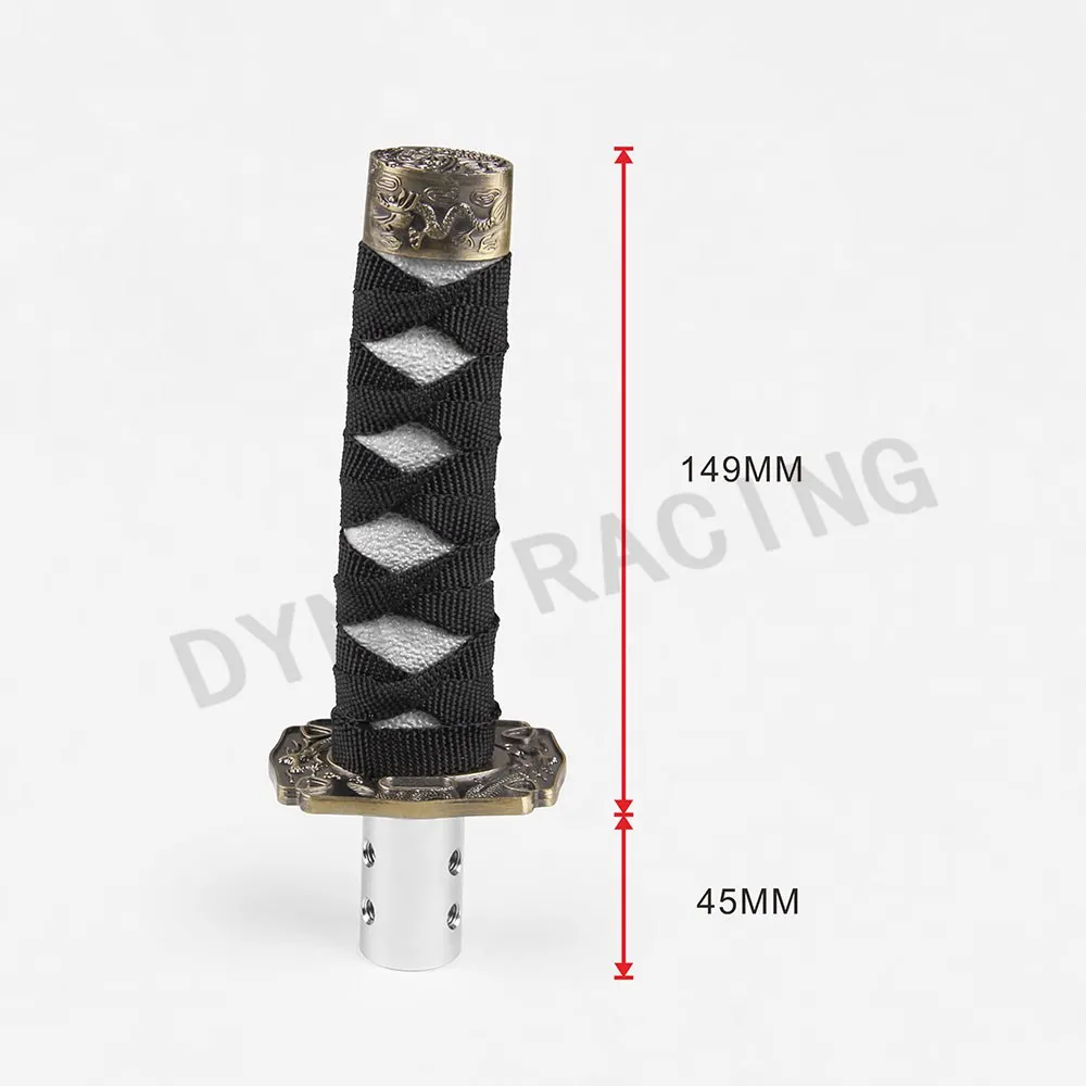 M12 * 1 25 цинка меч из сплава для автомобиля переключения Катана Metal Weighted Спорт с