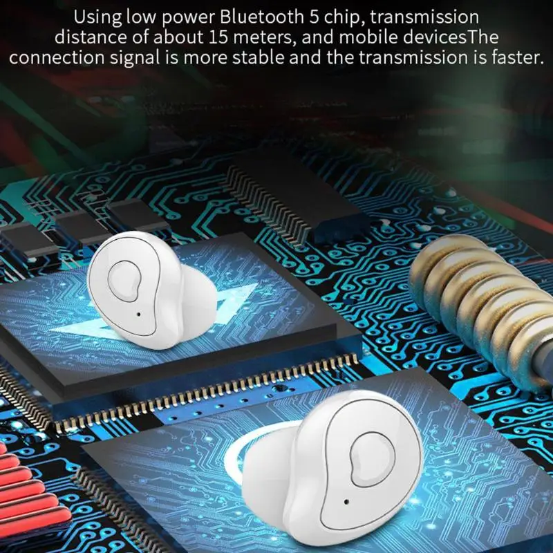QCR Bluetooth 5,0 TWS Bluetooth наушники 6D стерео беспроводные наушники IPX5 водонепроницаемые наушники 650 мАч наушники без головы