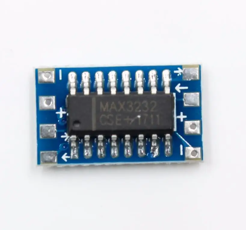 Преобразователь MCU Mini RS232 в TTL Модуль платы адаптера MAX3232 3 5 макетный