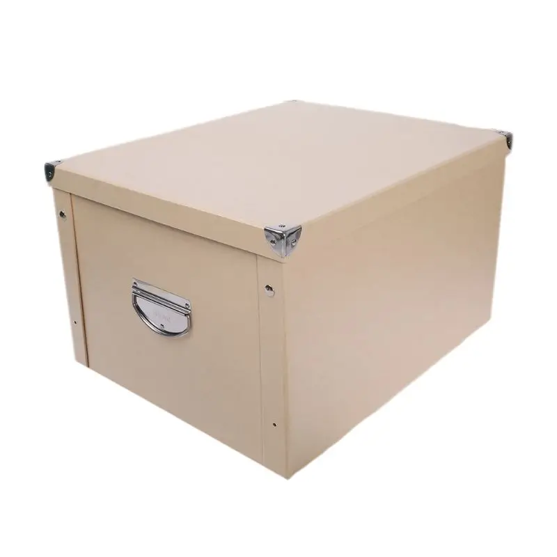 Складной ящик для хранения LegalBox Deedbox складной контейнер с крышками для файлов письма одежда бумажная работа игрушечные закуски книги - Цвет: BN02