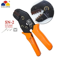 colors sn 2 mini europ style crimping tool crimping plier 0 25 6mm2 multi tool tools hands 23 10awg