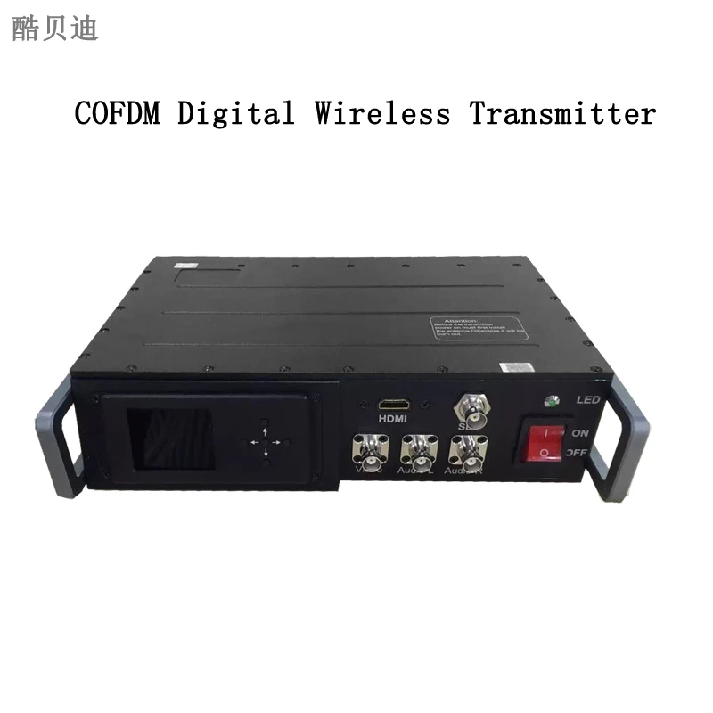 Цифровой Широкополосный беспроводной видеопередатчик UHF 1080P HD 25 Вт RF видео аудио