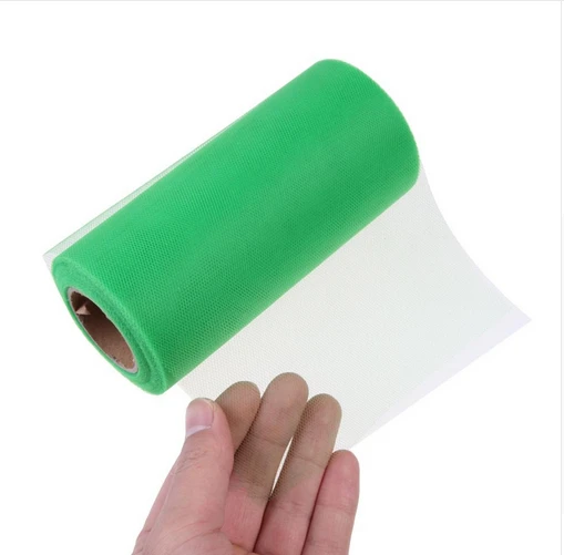 Рулон органзы с марлевым элементом 15 см * 22 м 5zSH75|tulle rolls|tissu tulletull tutu roll |